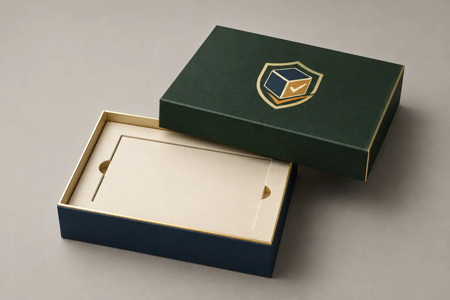 Two-Piece Boxes example
