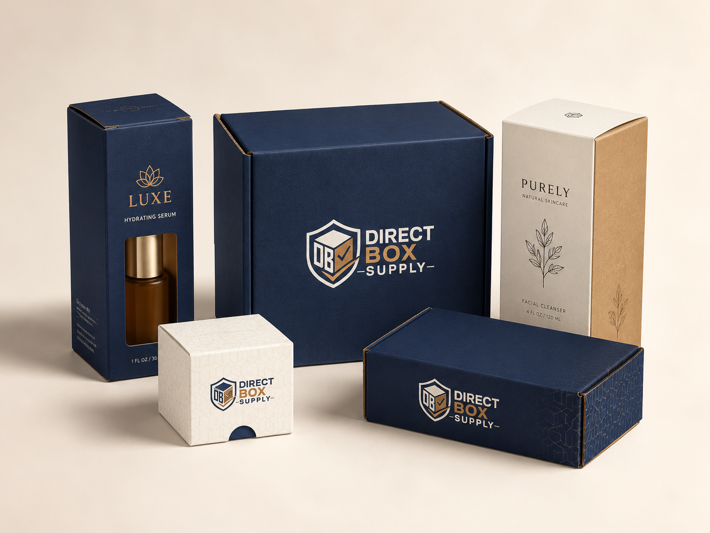 Cosmetics Packaging example
